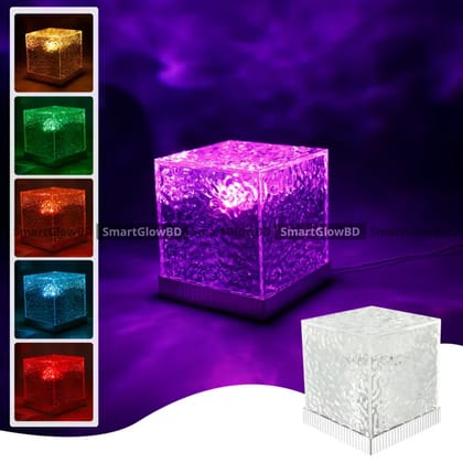 USB Dynamic Water Pattern LED Lamp