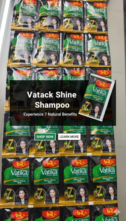 Vatika Black Shine Shampoo