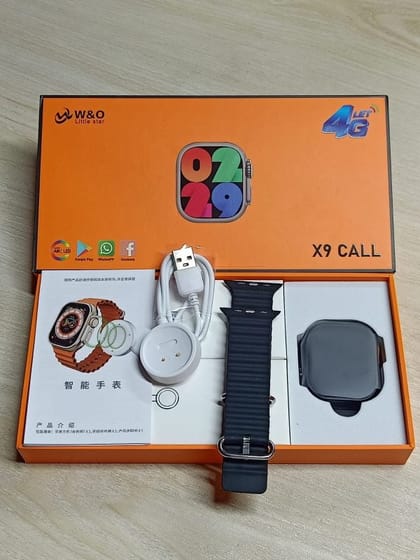 W&O Little Star X9 CALL 4G Android Smartwatch With Super AMOLED Display – 1GB/16GB