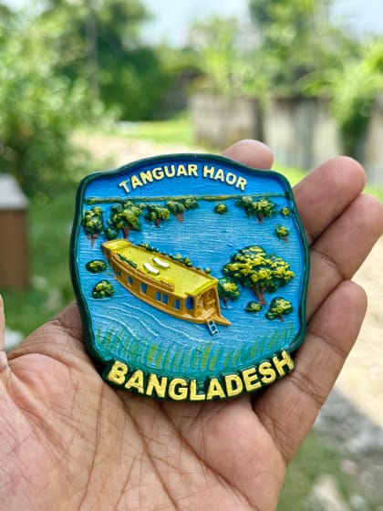 Tanguar Haor Fridge Magnet
