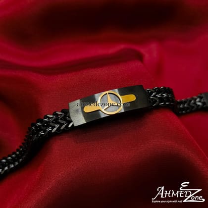 Men's Mercedes Bracelet (Black Edition)
