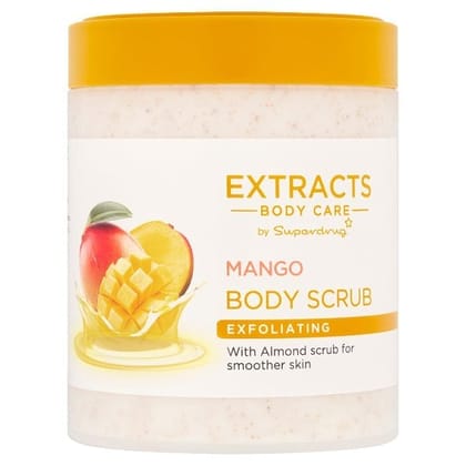 Extracts body care mango body scrub 465ml
