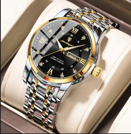 POEDAGAR 936 Fashion Luminous Quartz Watch For Men