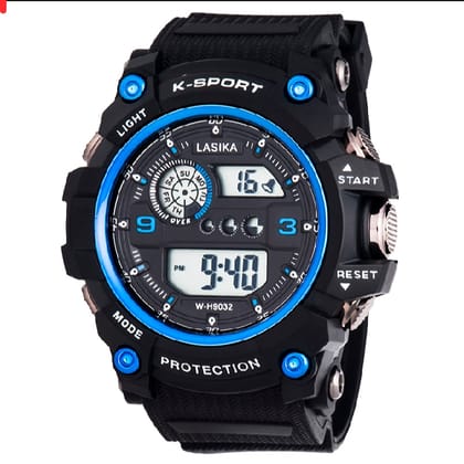 Premium LASIKA Digital Silicone Watch for Men - Stylish & Durable Timepiece