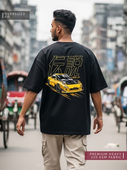 OS17 RX-7 Oversized T-shirt