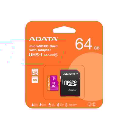 ADATA microSDXC Memory Card