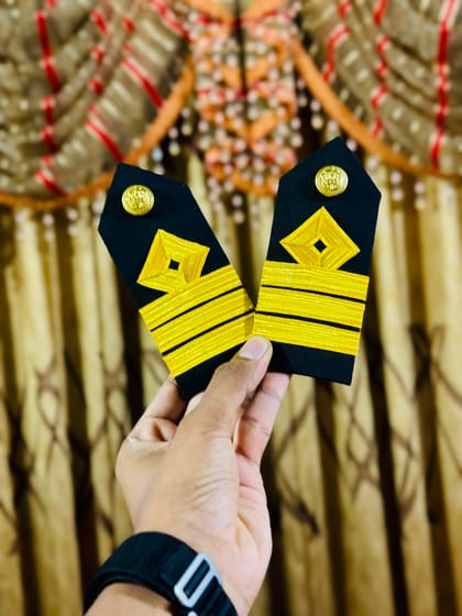 Chief Officer Button Epaulettes
