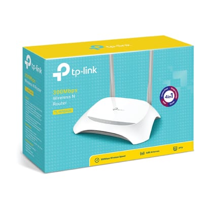 TP Link TL-WR840N 300 Mbps Ethernet Single-Band Wi-Fi Router