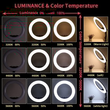 M22 LED Soft Ring Light