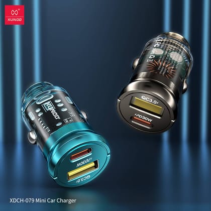 XDCH-079 30W Mini Pull Tab Car Charger