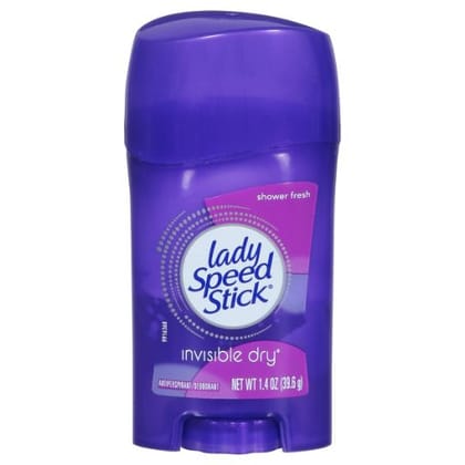 Lady Speed Stick Invisible Dry Deodorant Shower Fresh 39g