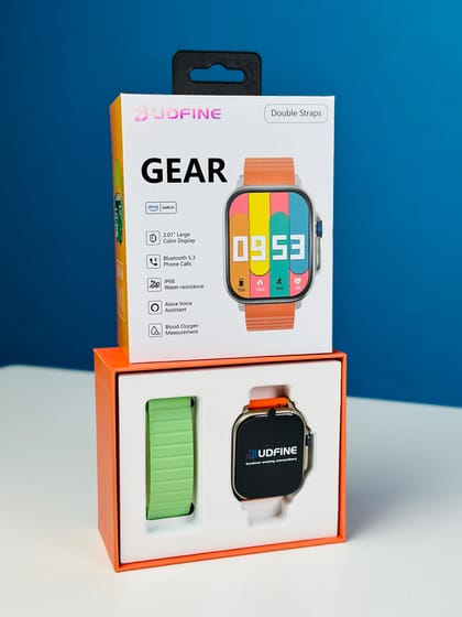 Udfine Watch Gear Smartwatch – (Black Color)