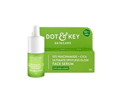 Dot & Key 10% Niacinamide + Cica Serum MINI, 3 ml