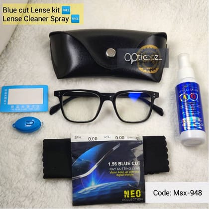 Blue cut Eyeglass Full set