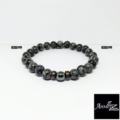 Beaded Bracelet Shinny Oxy Marbel Color