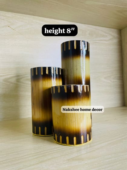 Bamboo flower & pen Stand