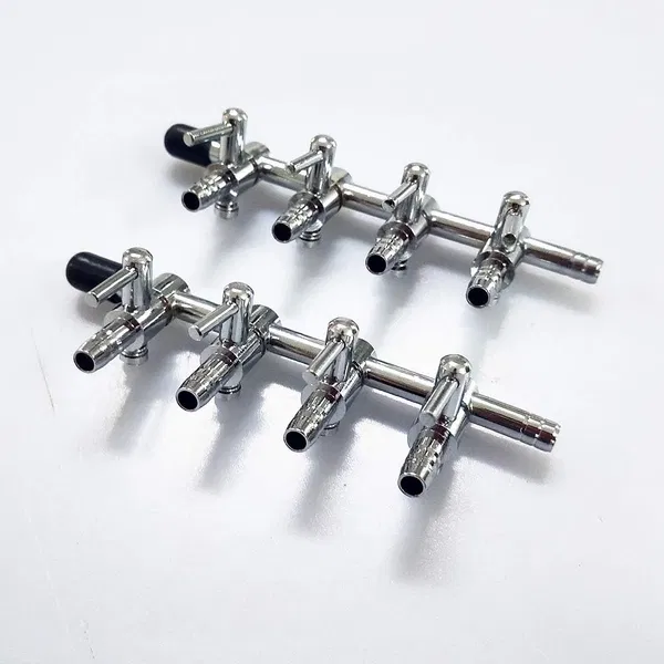 stainless steel airline splitter ( 4 way)