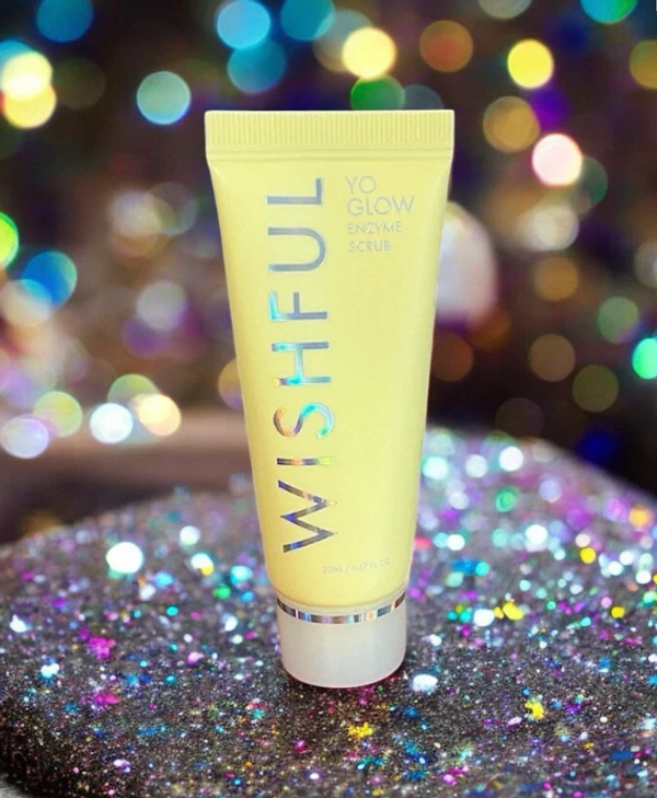 WISHFUL Yo Glow AHA & BHA Facial Enzyme Scrub 40ml