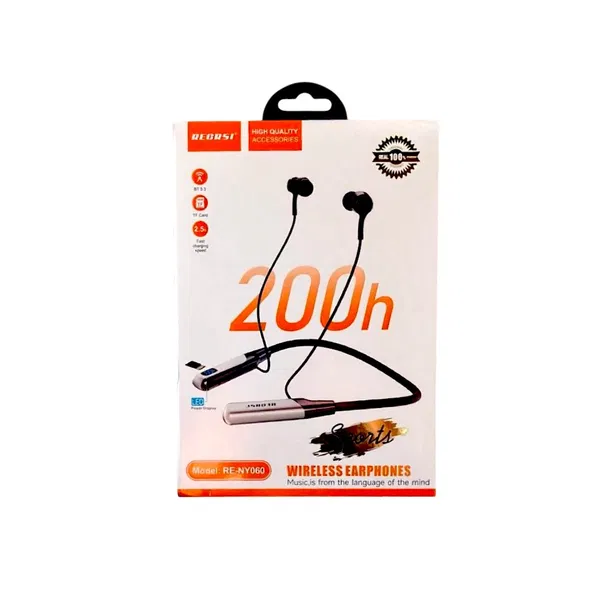 Reorsi RE-NY060 Earphones – 200 Hours Playtime
