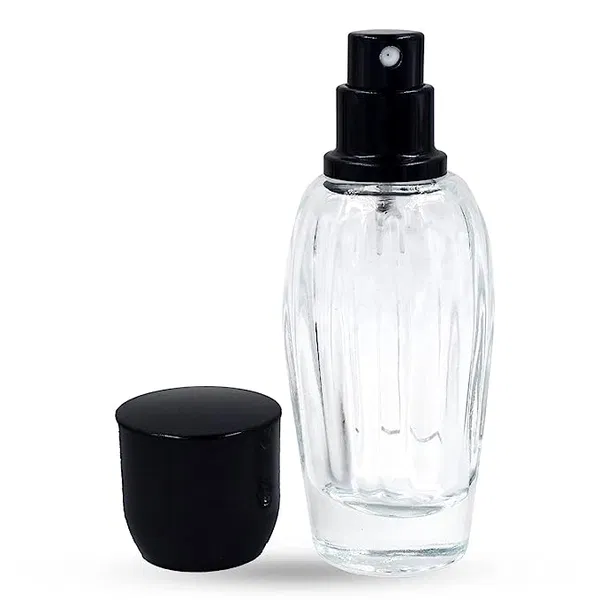 Empty 30ml Perfume Atomizer Spray Glass Bottle Round shape Refillable 1pcs