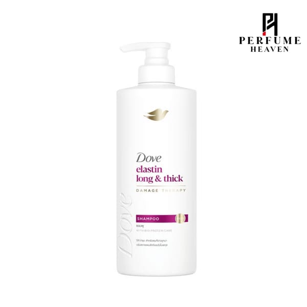 Dove Elastin Long And Thick Damage Therapy Shampoo 380ml