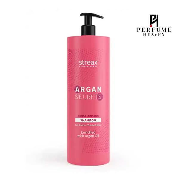 Streax Argan Secrets Moisturising Shampoo For Colour Treated Hair 1.5L