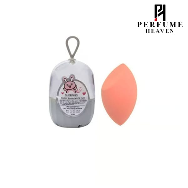 Guerniss Single Egg Powder Puff Multi Tasker - Peach Pink