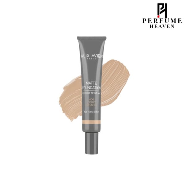 ALIX AVIEN Matte Foundation 40ml - 406 Light Peach