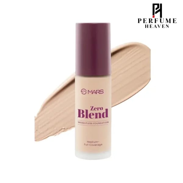 Mars Cosmetics Zero Blend Weightless Foundation #04 Almond Butter (30ml)