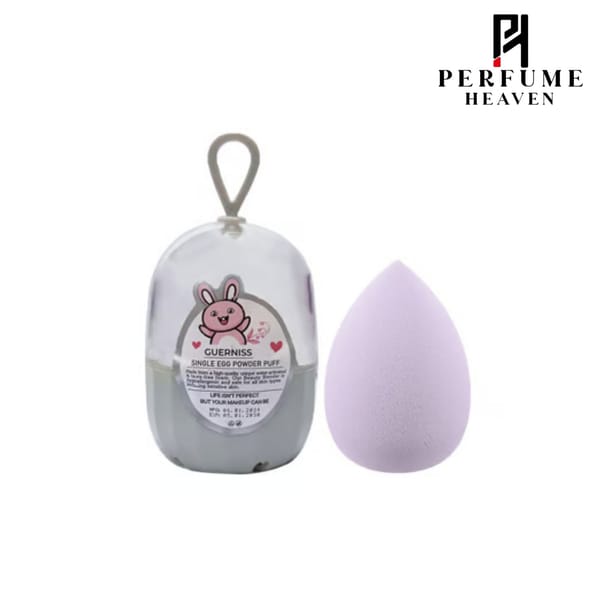 Guerniss Single Egg Powder Puff Tear Drop - Light Lavender