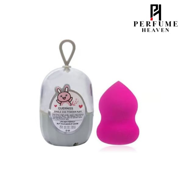 Guerniss Single Egg Powder Puff Pear - Deep Pink