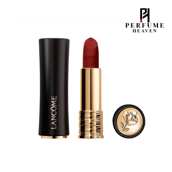 LANCOME L’Absolu Rouge Intimatte Soft Matte Lipstick 296 Rouge Dramaphoria – 3.4g