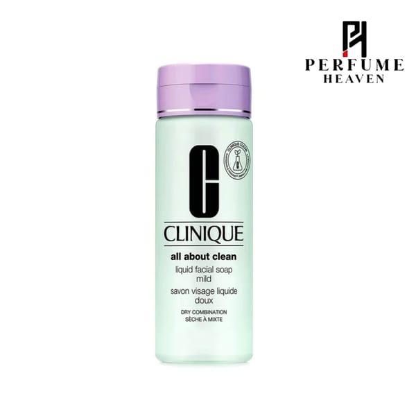 Clinique Liquid Facial Soap Dry Combination – 200ml
