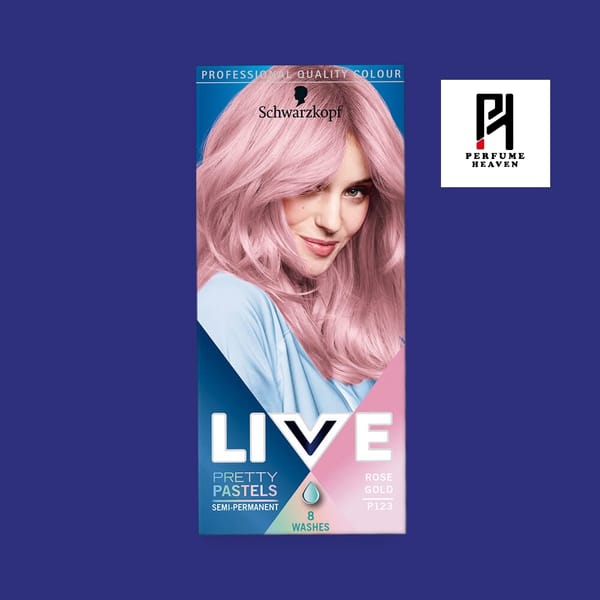 Schwarzkopf Live Pretty Pastels Hair Colour (Rose Gold) P123