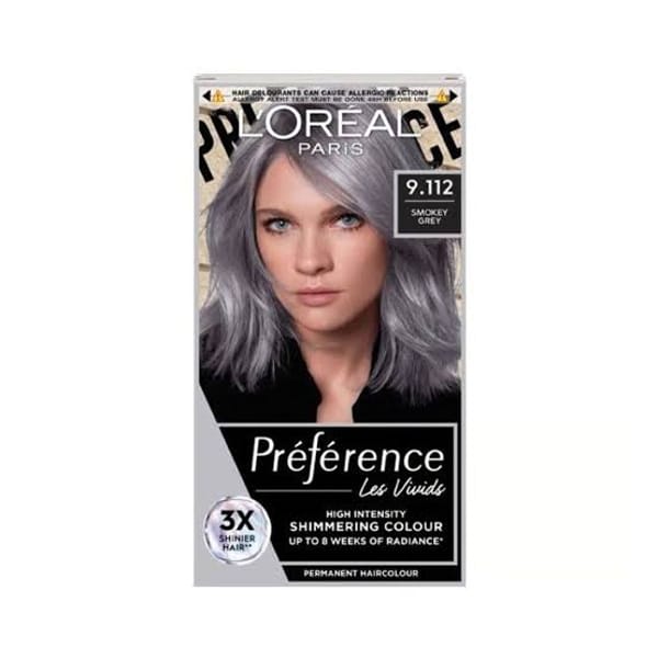 L'Oréal Paris Préférence Vivids Smokey Grey 9.112 Vivids