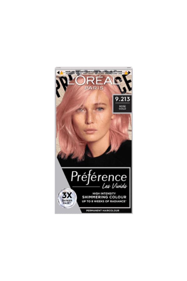 Loreal Hair Color Preference - 9.213 Rose Gold