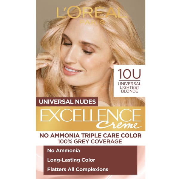 L'Oreal Excellence No Ammonia Triple Care Colour - 10U Universal Lightest Blonde