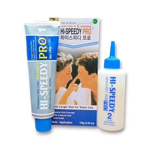 Hi-Speedy Pro 7 Natural Black Hair Color Cream-150gm