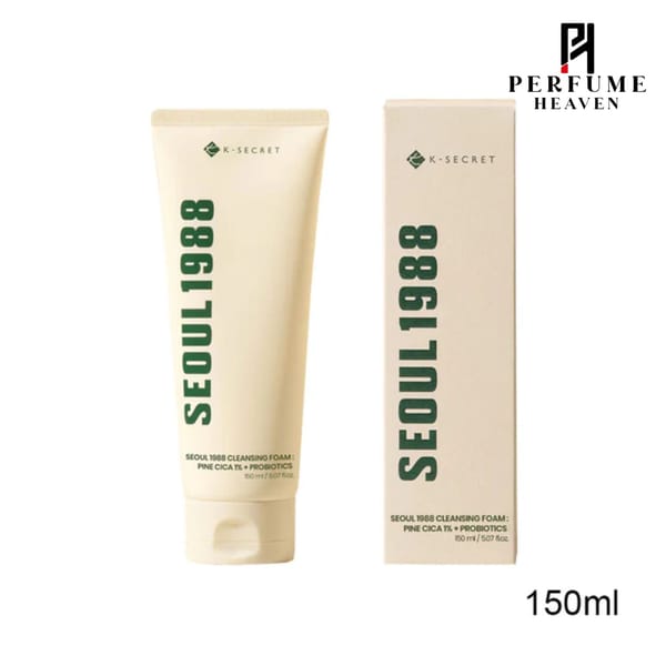 K-SECRET SEOUL 1988 Cleansing Foam : Pine Cica 1% + Probiotics