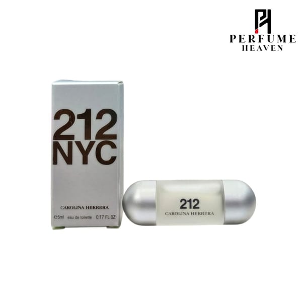 Carolina Herrera 212 NYC Eau De Toilette For Her Mini 5ml