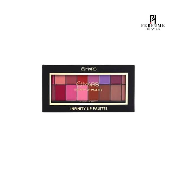 Mars Cosmetics Infinity Demi-Matte Lip Palette #02 (16 Colors)