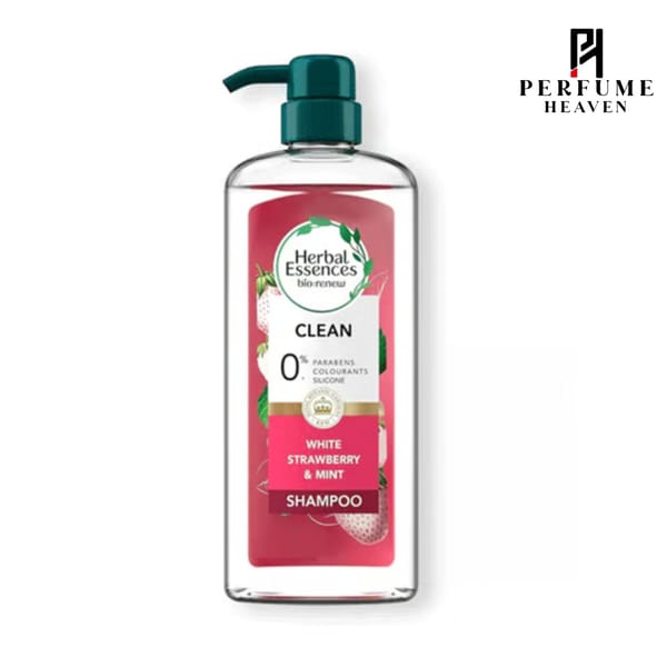 Herbal Essences Bio:Renew Clean White Strawberry & Mint Shampoo 600ml