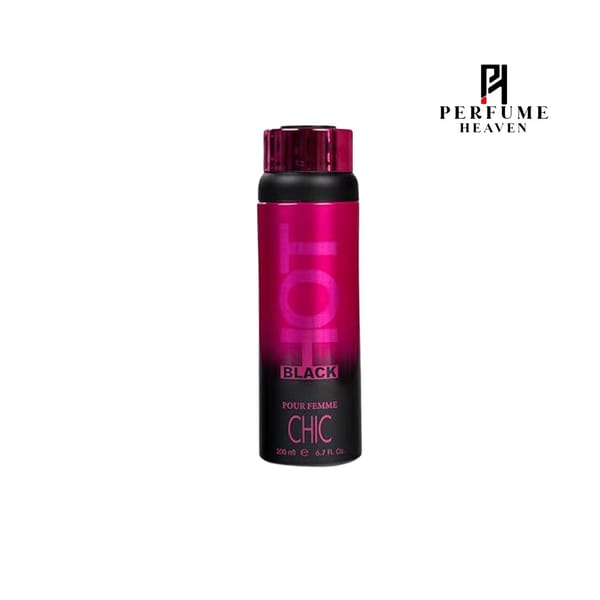 Bernard Dimitri Hot Black Deodorant For Women 200ml - Chic