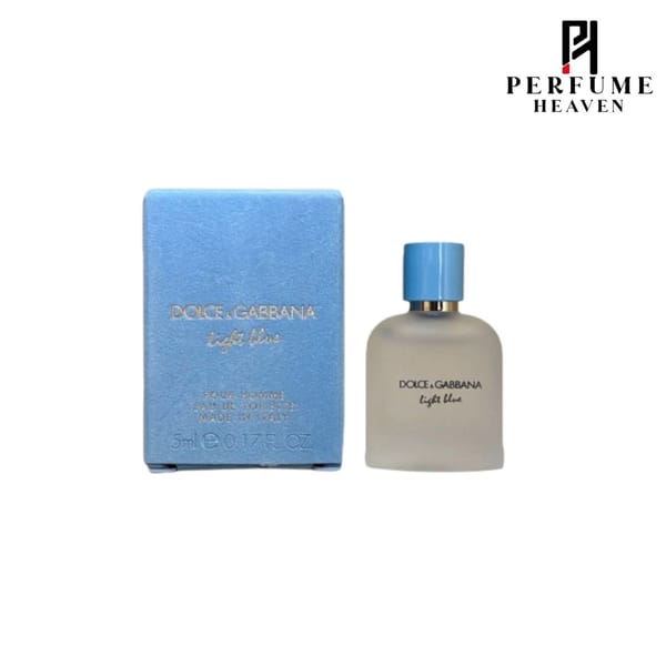 Dolce&Gabbana Light Blue Pour Homme Eau De Toilette Mini 5ml ( For Him)
