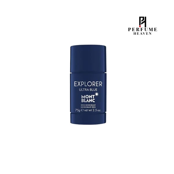 Mont Blanc Explorer Ultra Blue Deodorant Stick 75g•
