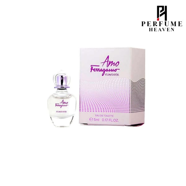 Salvatore Ferragamo Amo Flowerful Perfume Eau De Toilette Mini 5ml