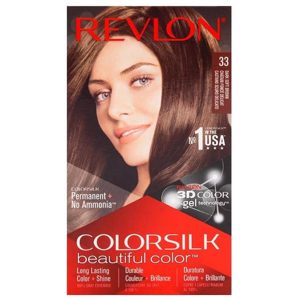 Revlon ColorSilk Beautiful Color - 33 Dark Soft Brown