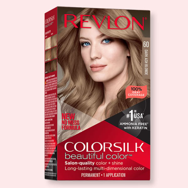 Revlon Color Silk beautiful hair Color 60 Dark Ash blonde