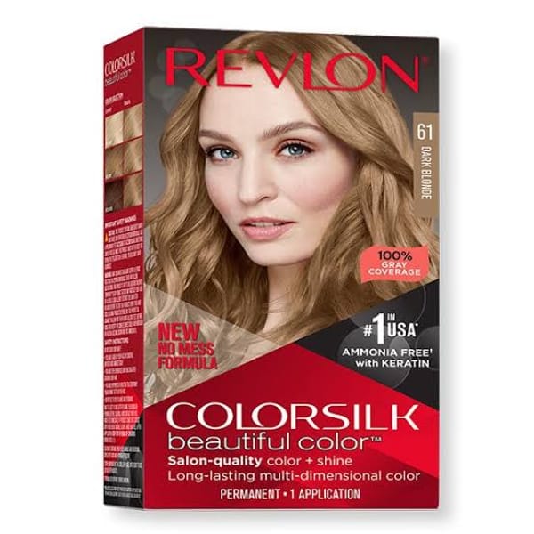 Revlon Color Silk beautiful hair Color 61 Dark Blonde