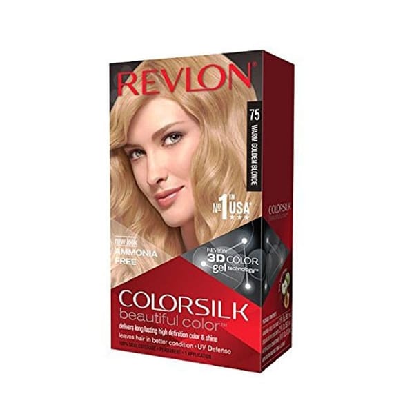 Revlon Colorsilk Hair Color Warm Glden Blonde 75